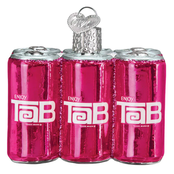 Tab Six Pack Ornament