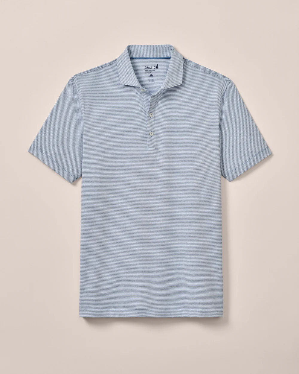 Lyndonn Stripe Performance Jersey Polo