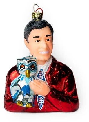 Mister Rogers Red Ornament