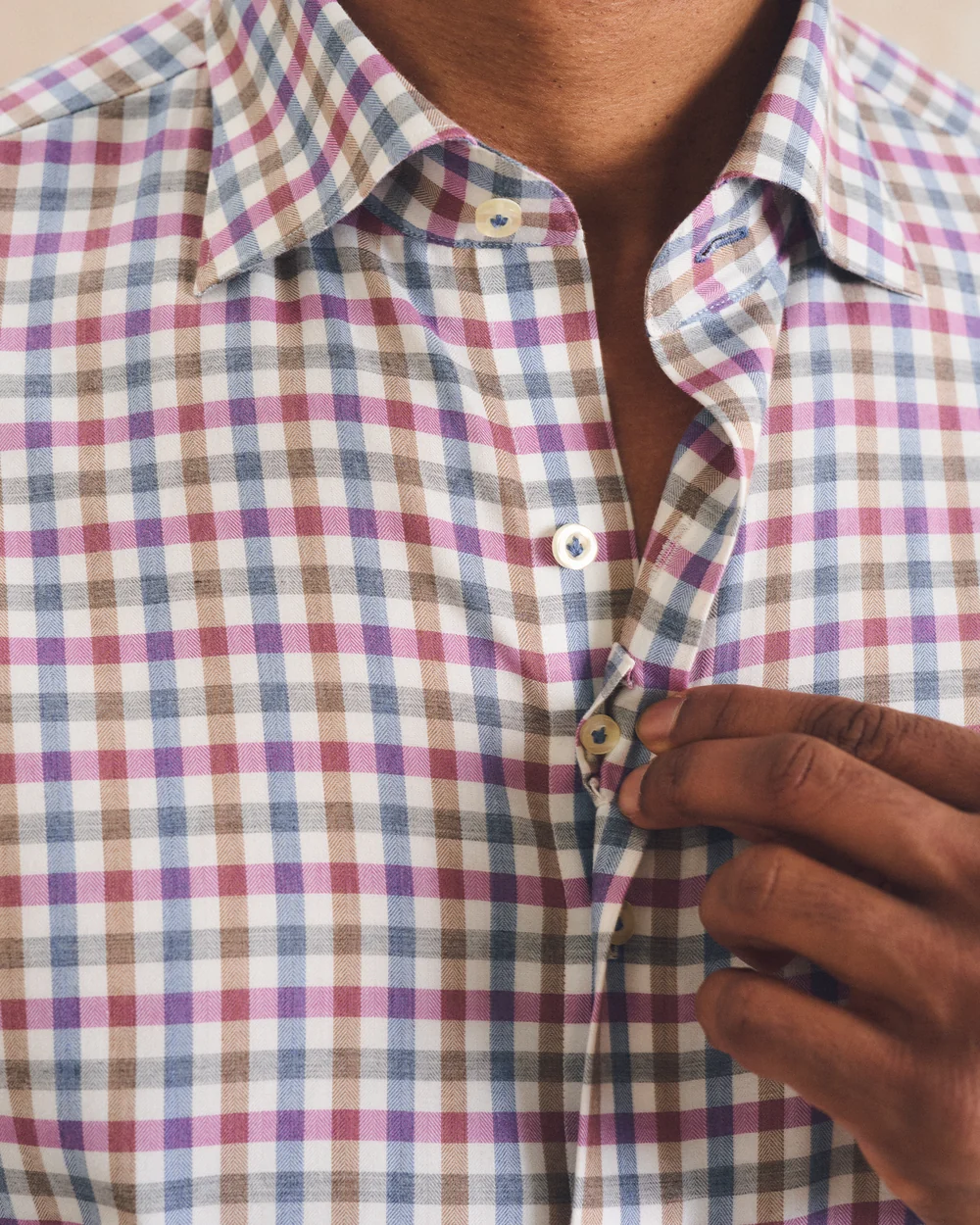 MERCED Top Shelf Cotton Button Down Shirt