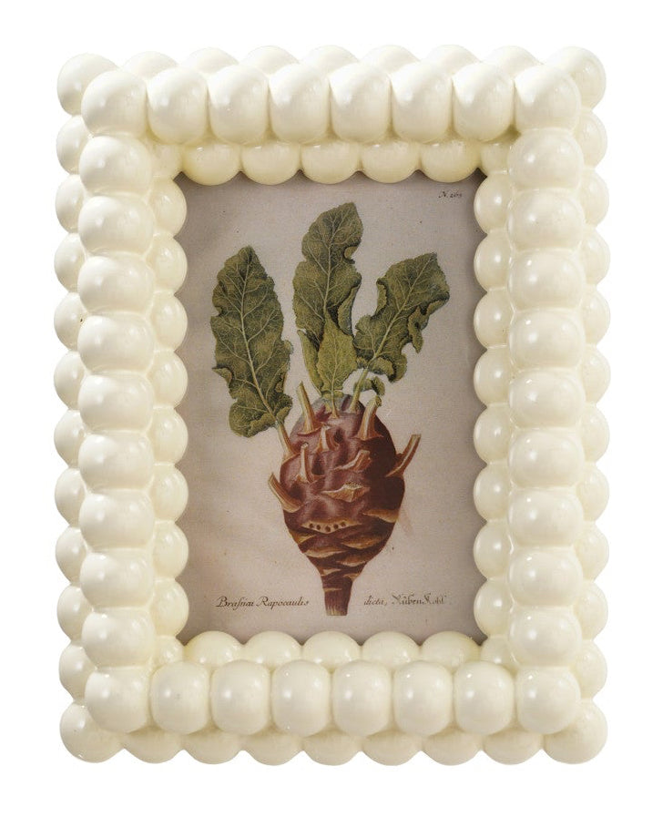 Resin & Glass Ball Photo Frame - 4 x 6