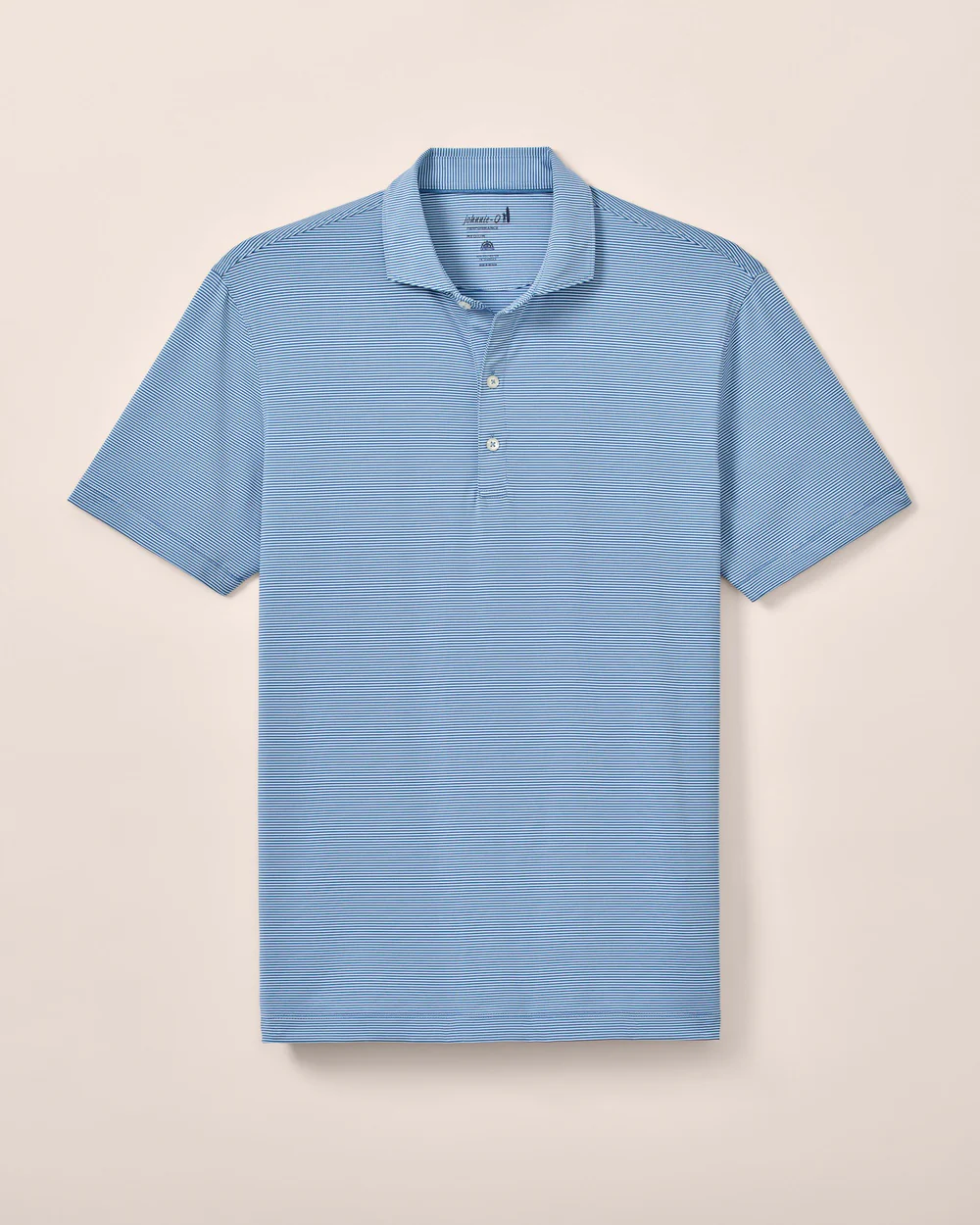 Lyndonn Stripe Performance Jersey Polo
