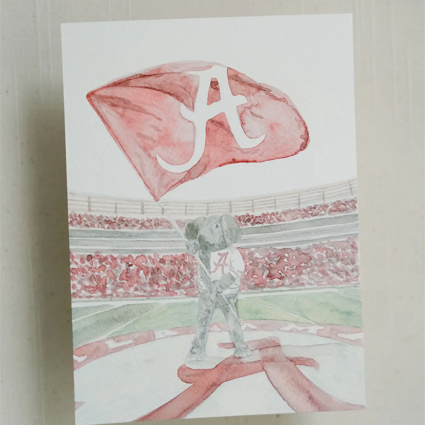 Alabama Big Al Print - 8x10