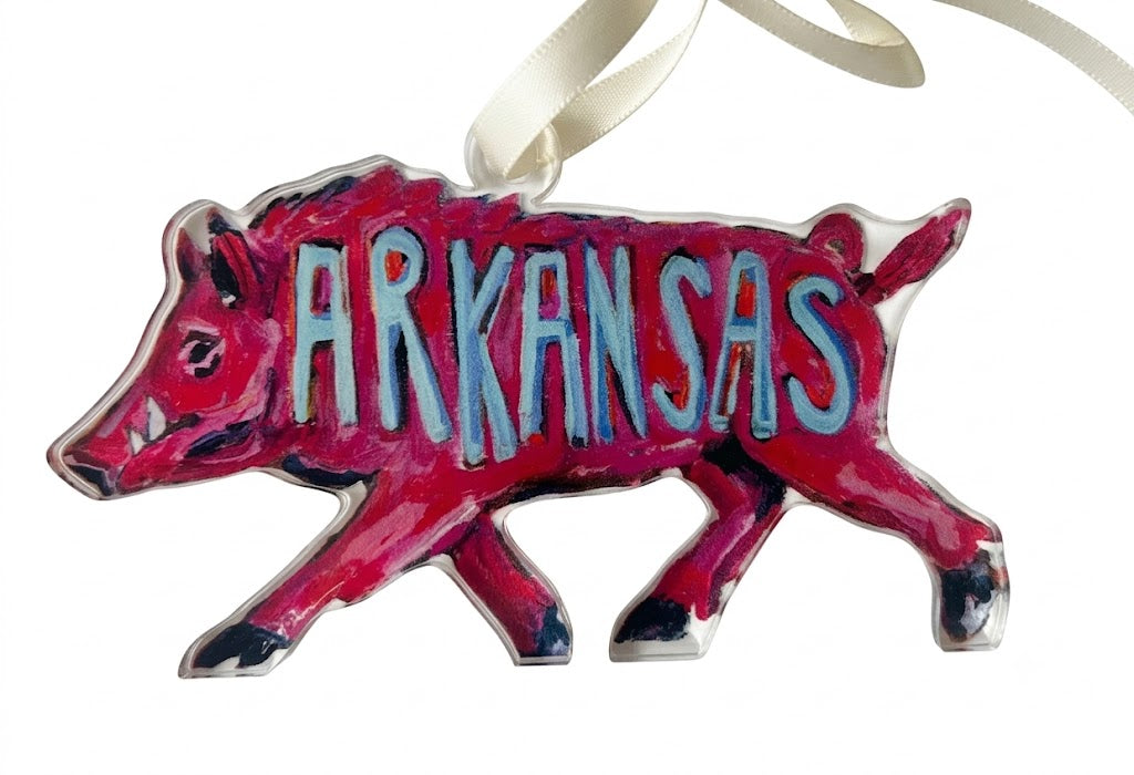 Arkansas Acrylic Ornament