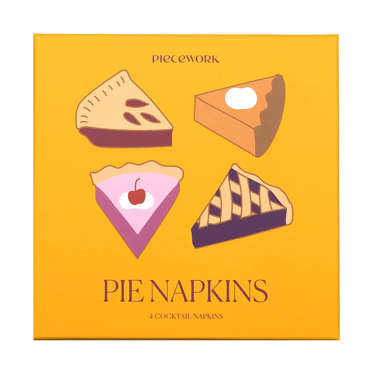 Pie Cocktail Napkins