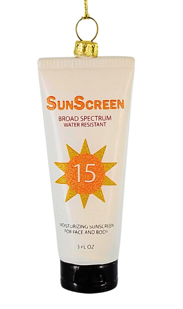 SUNSCREEN ORNAMENT