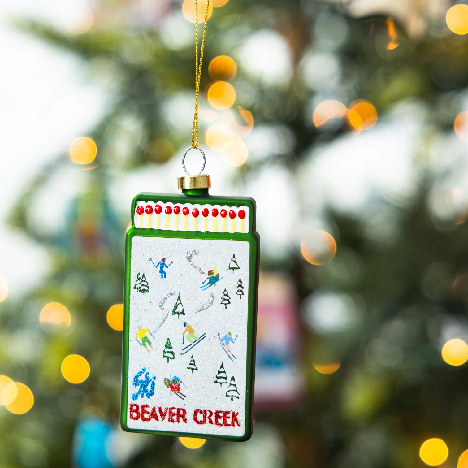 Matchbook Ornament - Beaver Creek