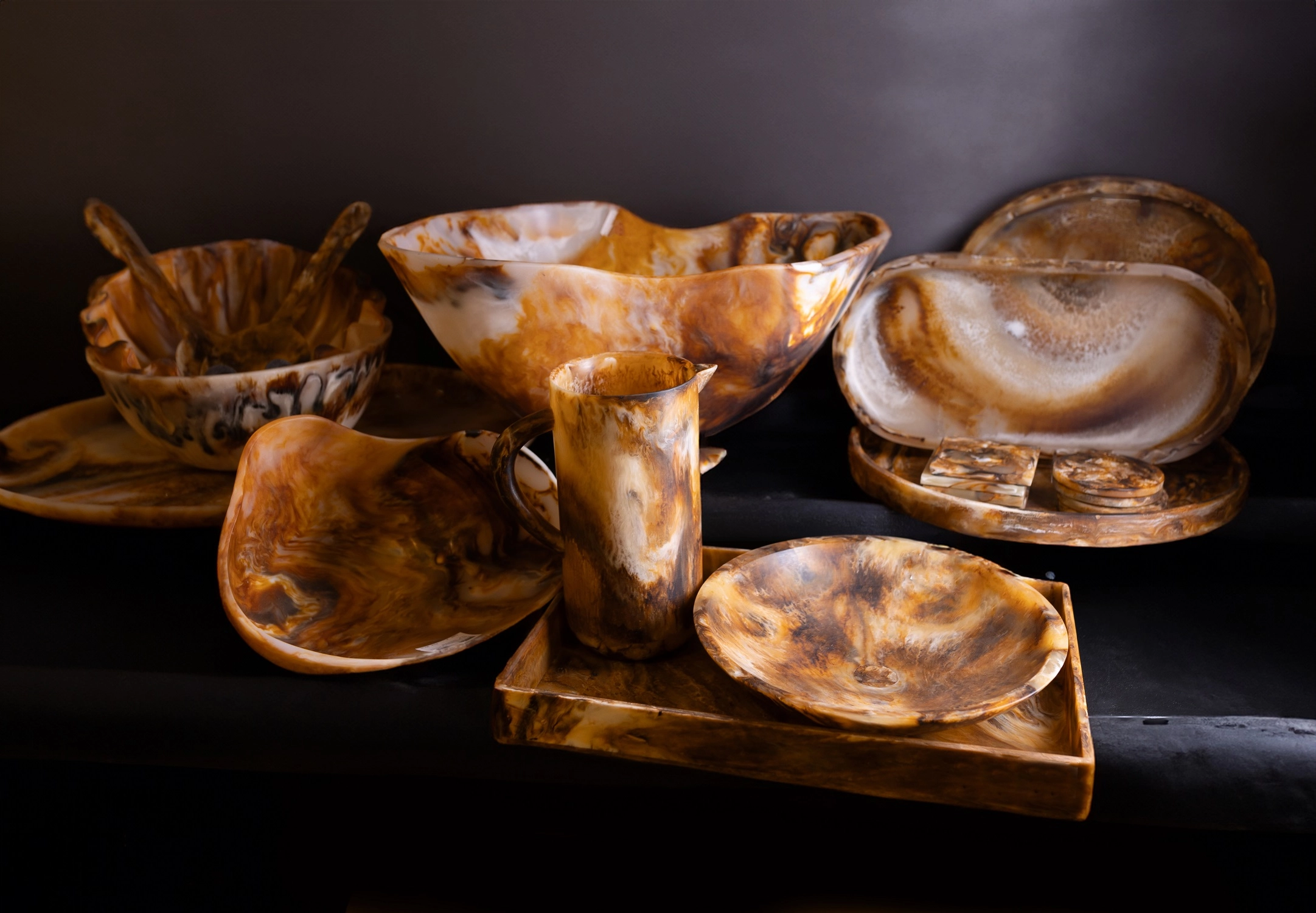 Small Tortoiseshell Fruit Bowl