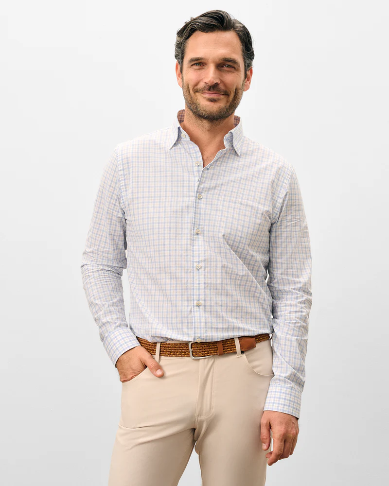 Trauber Cotton Button Down Shirt