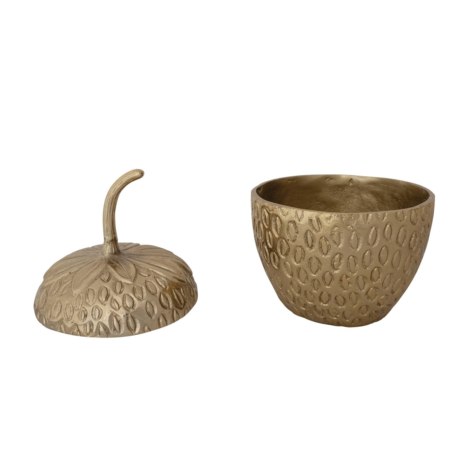 Cast Aluminum Strawberry Shaped Ice Bucket