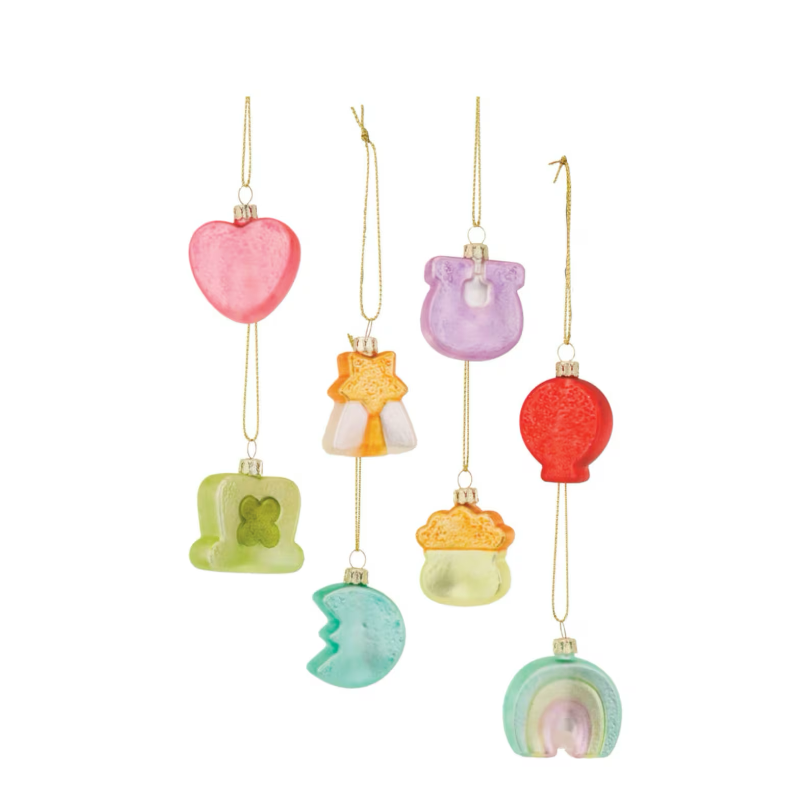 Lucky Charm Marshmellow Ornament Set
