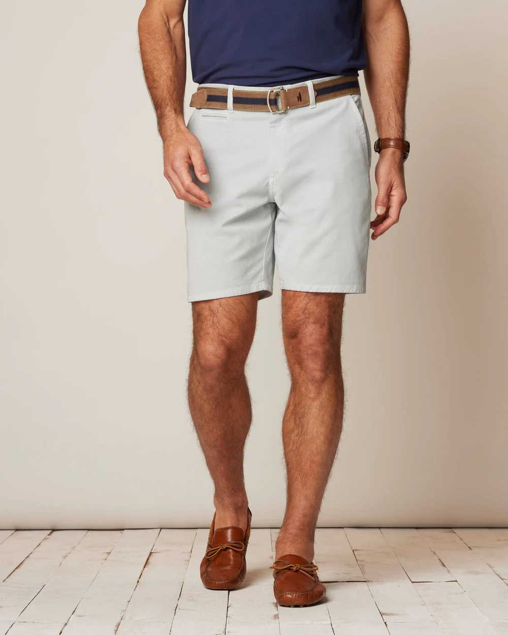 Nassau Cotton Blend Shorts