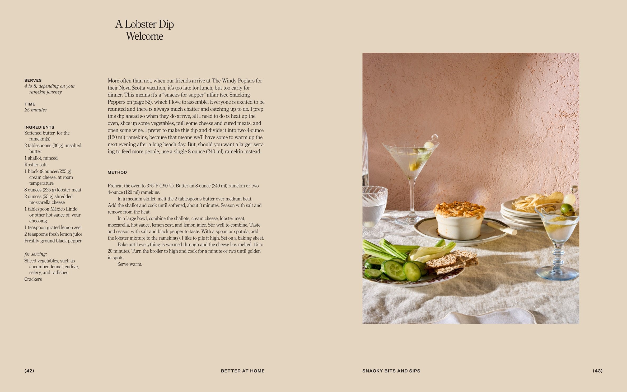 BETTER AT HOME: RECIPES FOR BIG NIGHTS IN