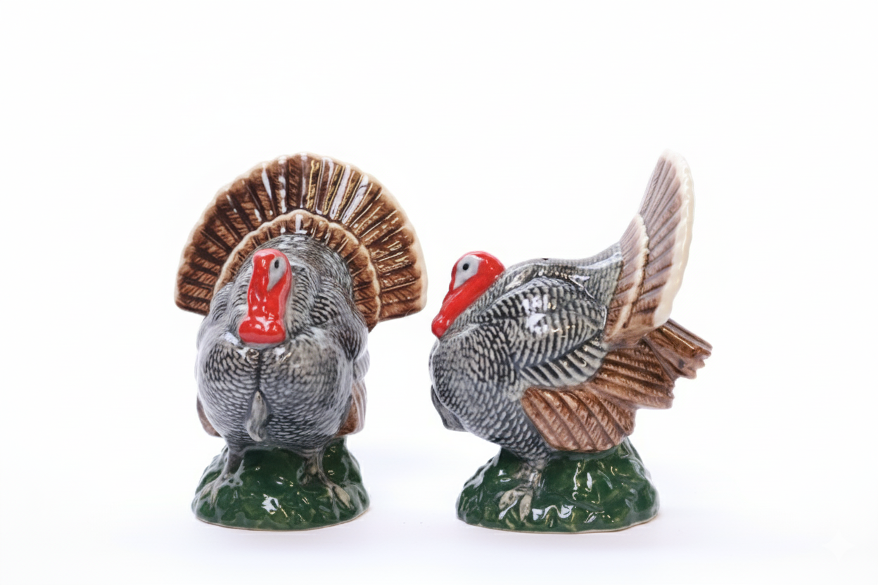 Turkey Salt & Pepper Shakers