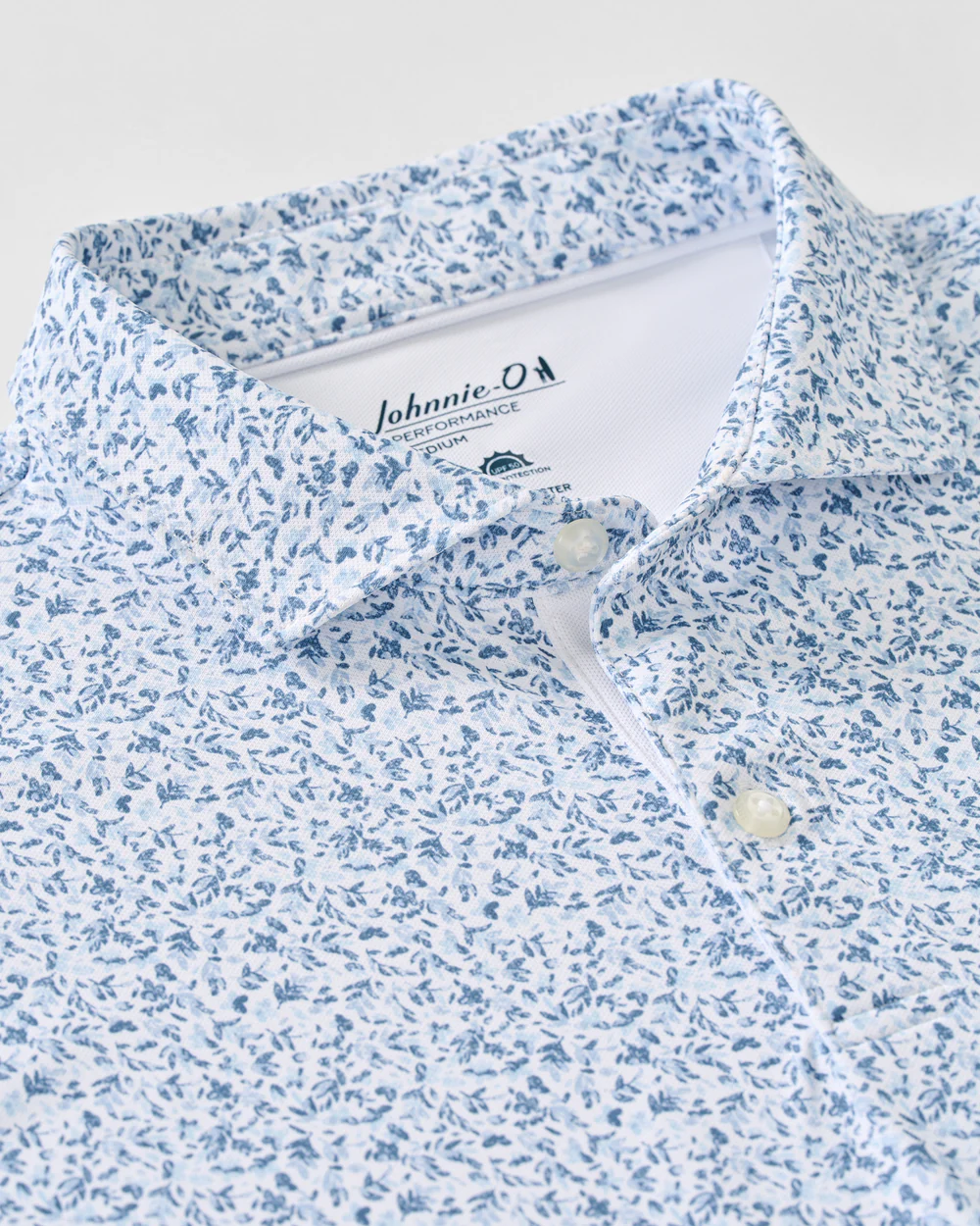 Bloom Neat Performance Mesh Polo