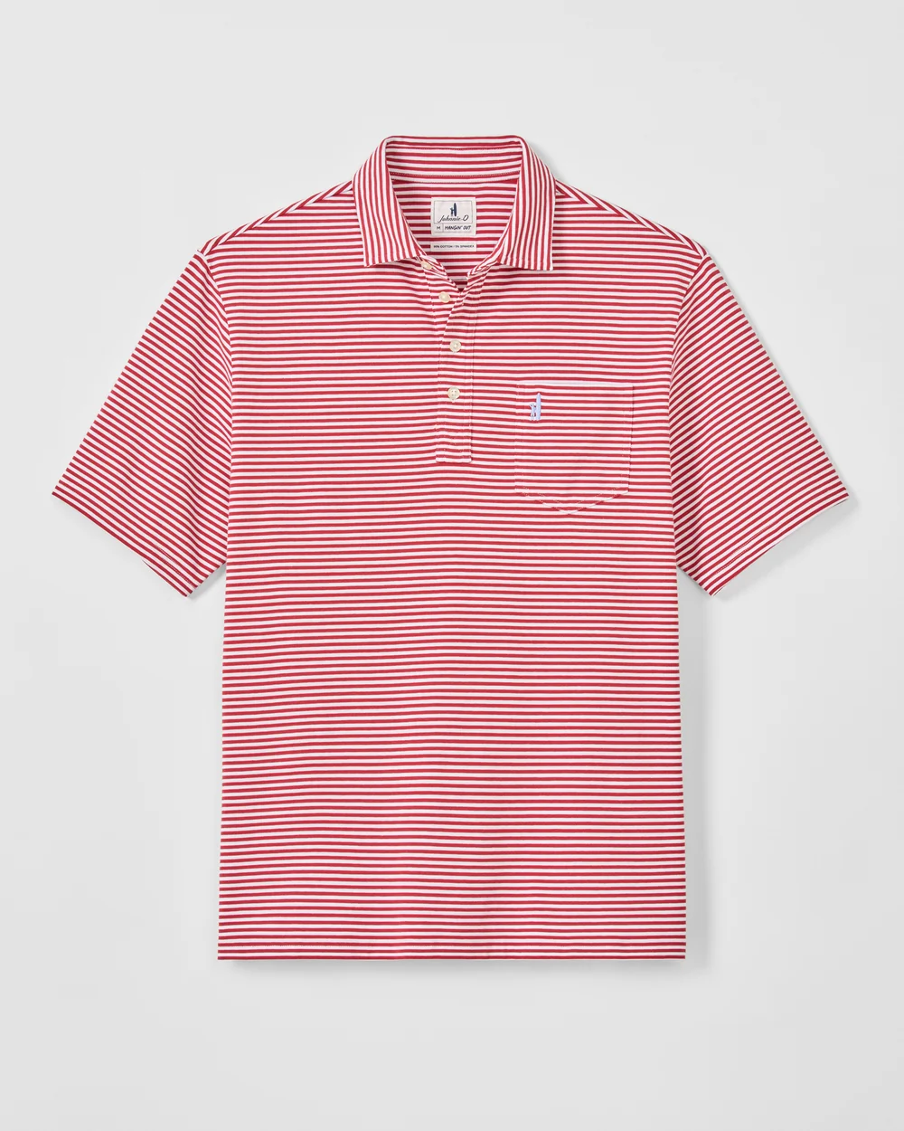 Jacks Stripe Original 4-Button Polo