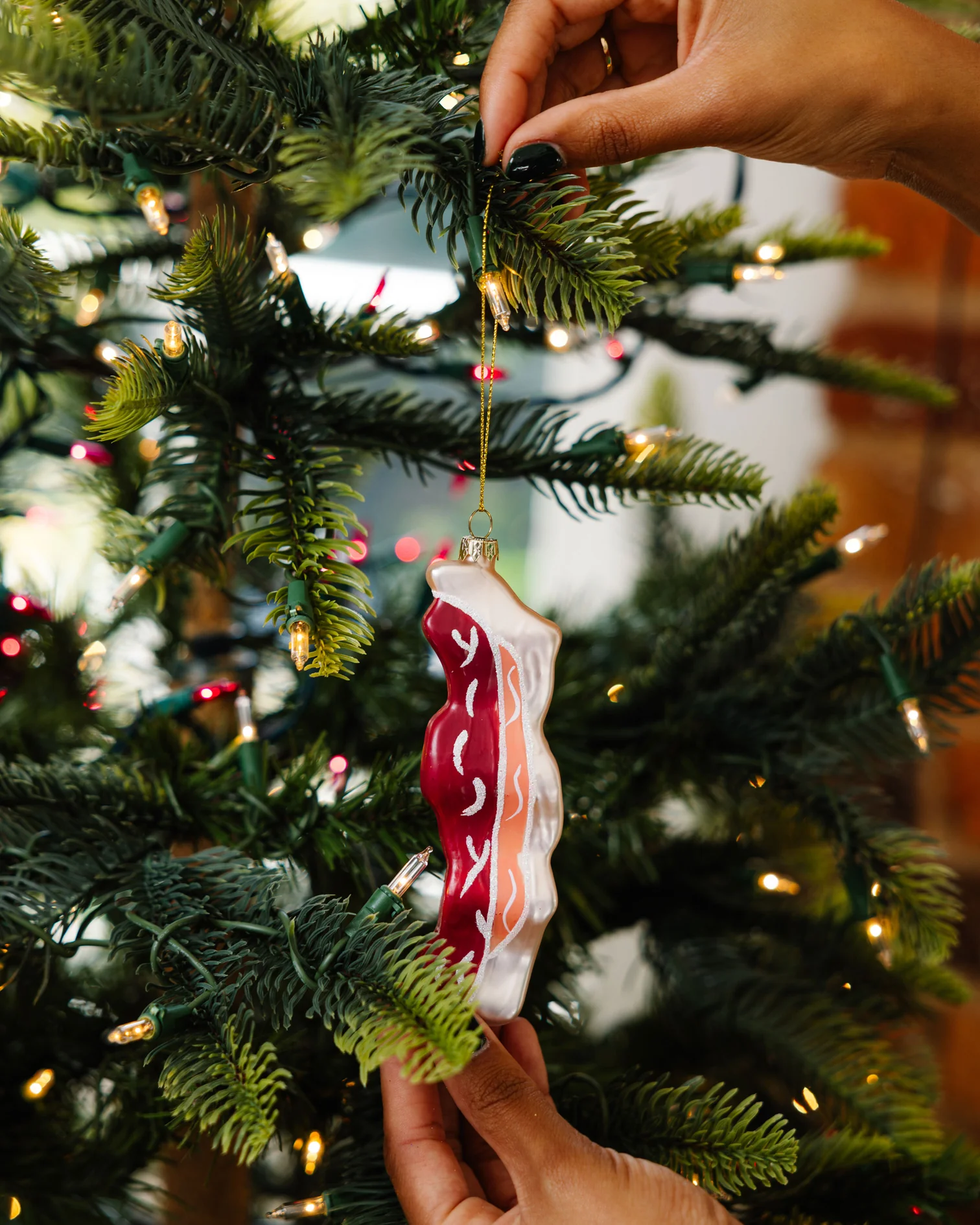 Bacon Ornament