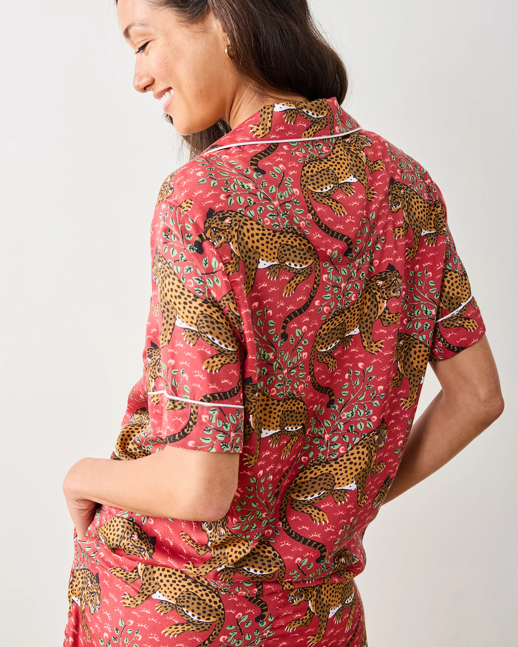 Bagheera Eco Satin Short Set