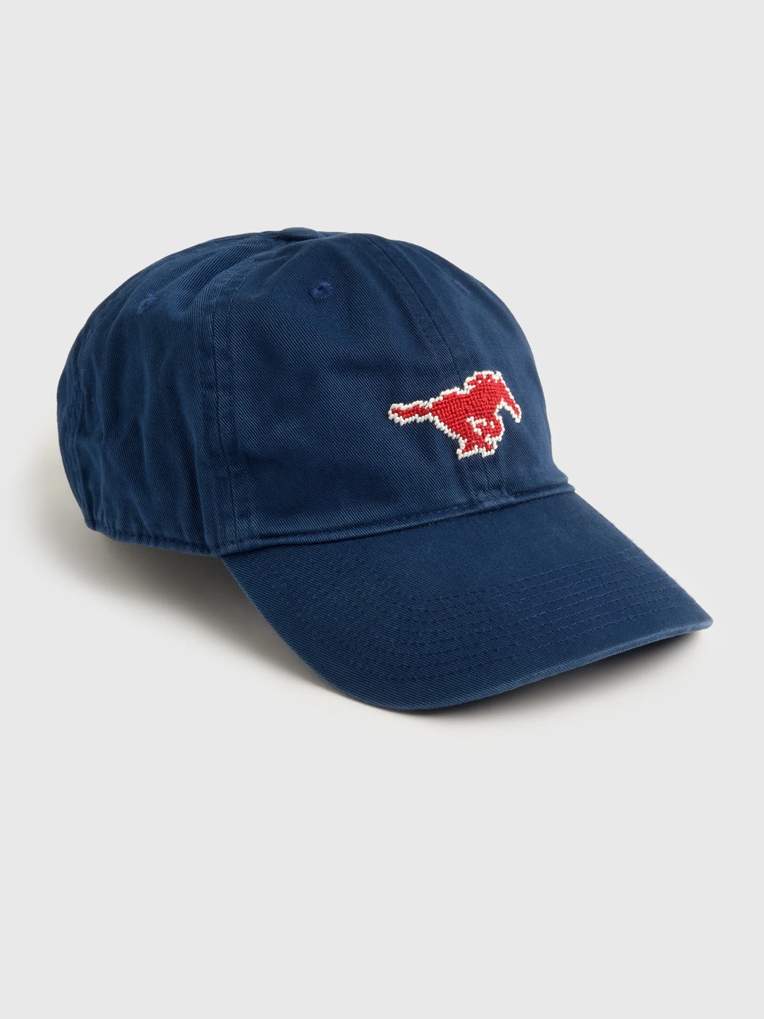 SMU Needlepoint Hat