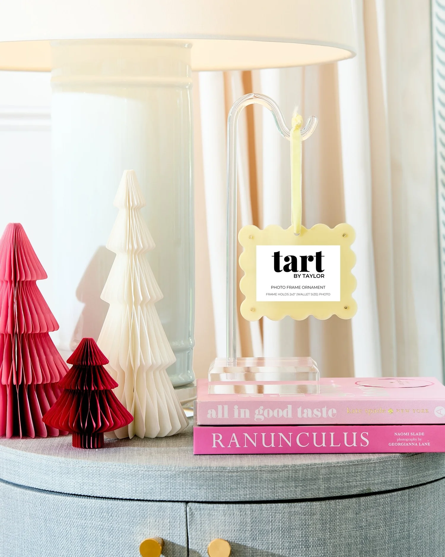 Frame Ornament - Butter Yellow