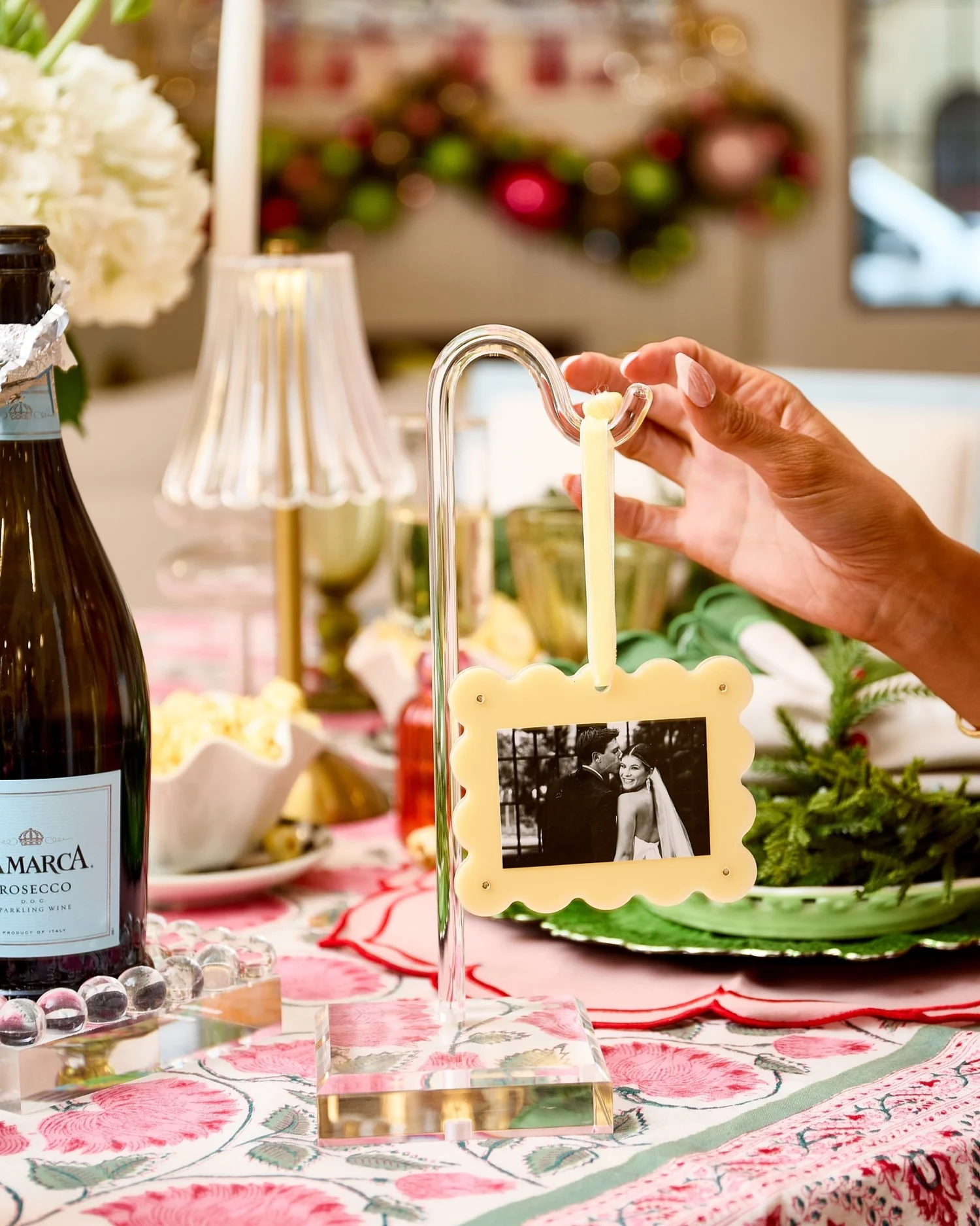 Frame Ornament - Butter Yellow