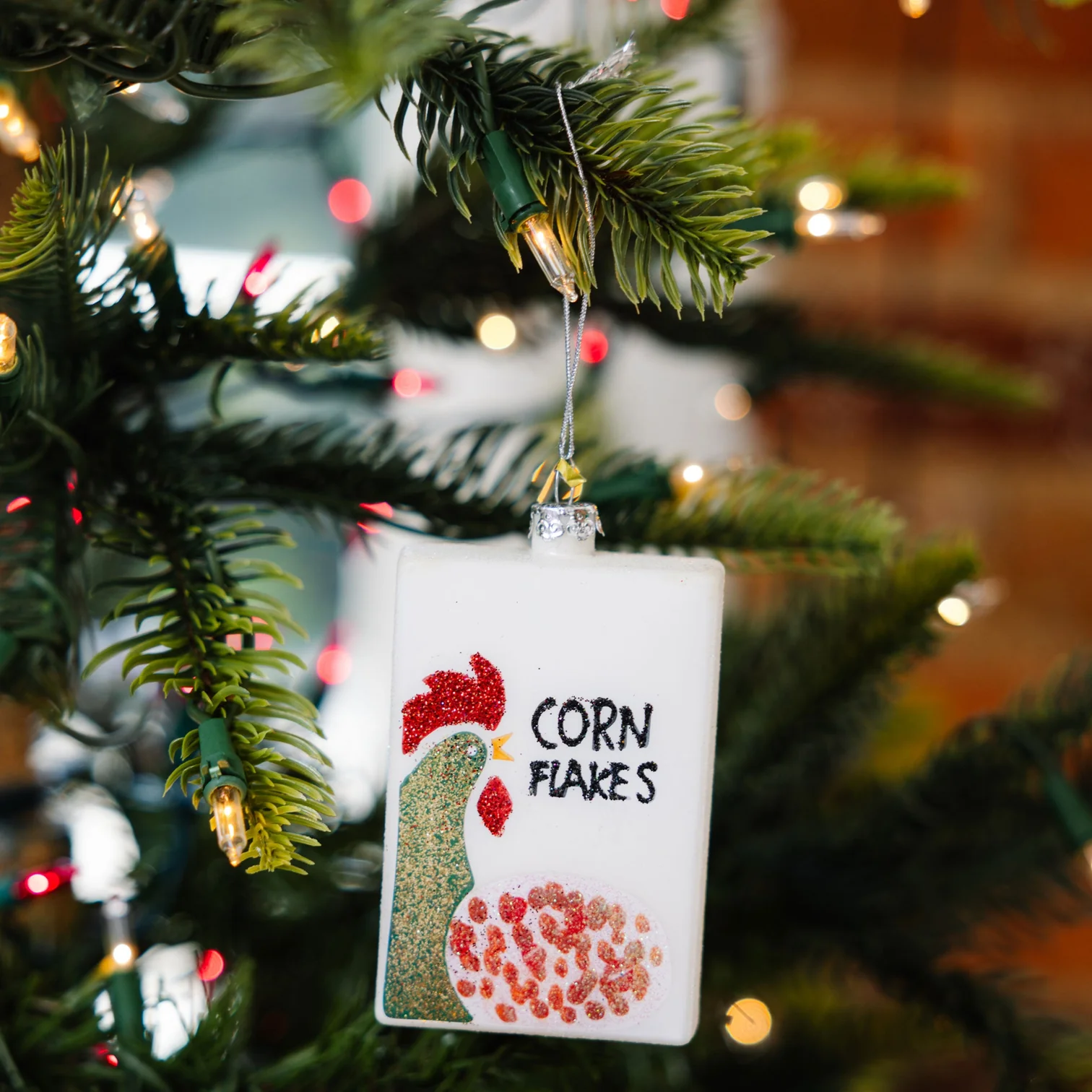 Corn Flakes Ornament