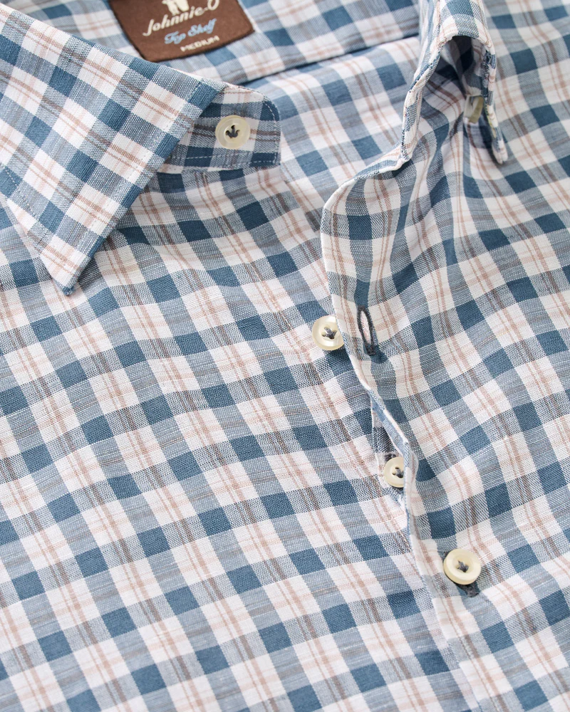 Tad Top Shelf Linen Button Down Shirt