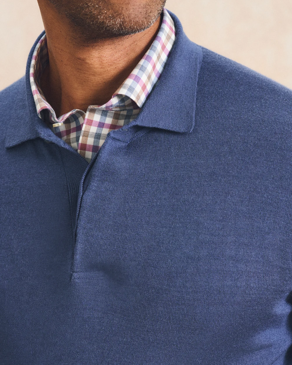 MERINO BLEND POLO