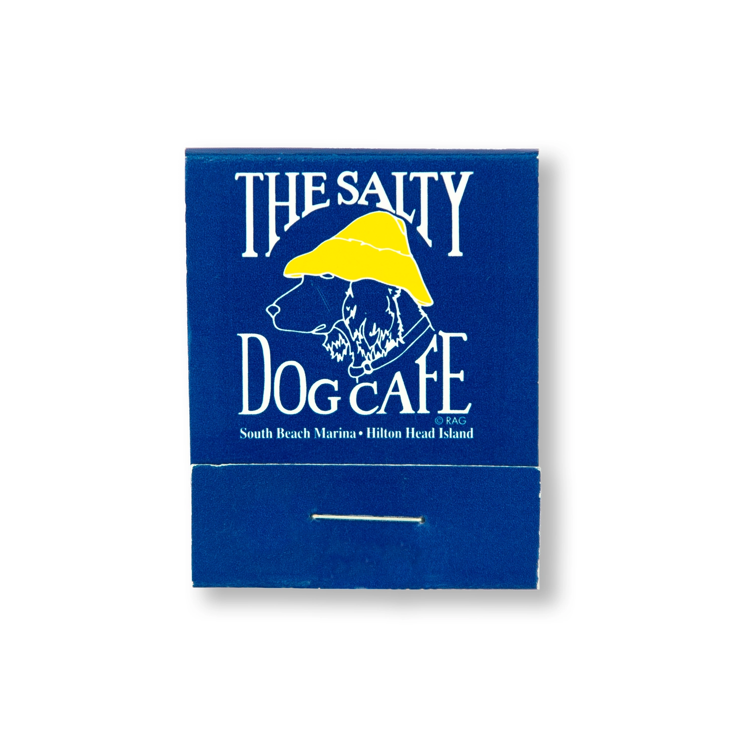 Blue Salty Dog Matchbook Print - Print Only