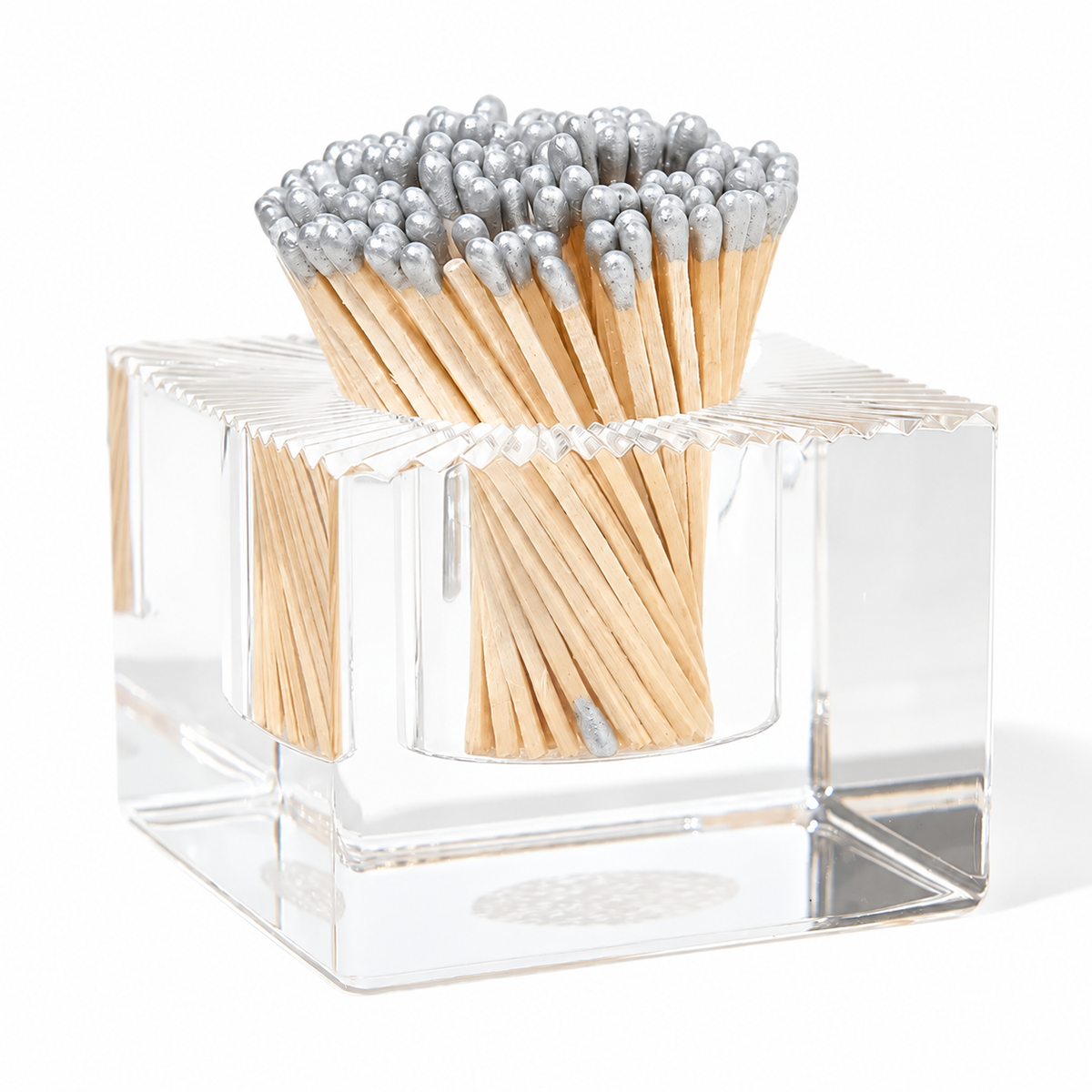 Square Match Striker in Silver