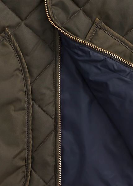 Benton Quilted Twill Bomber Jacket
