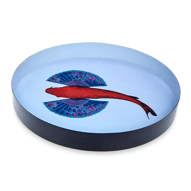 Round Fishkoï Tray