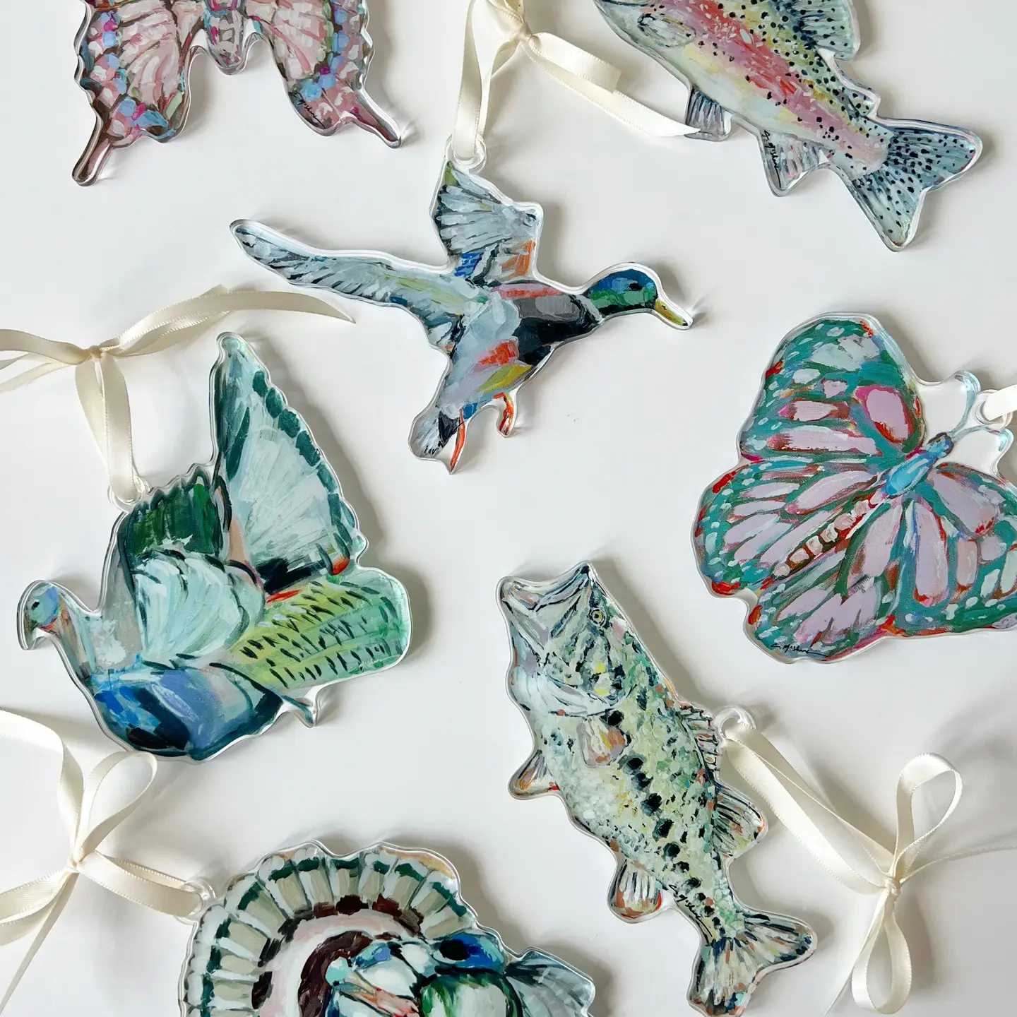 Gone Fishin Bass Ornament