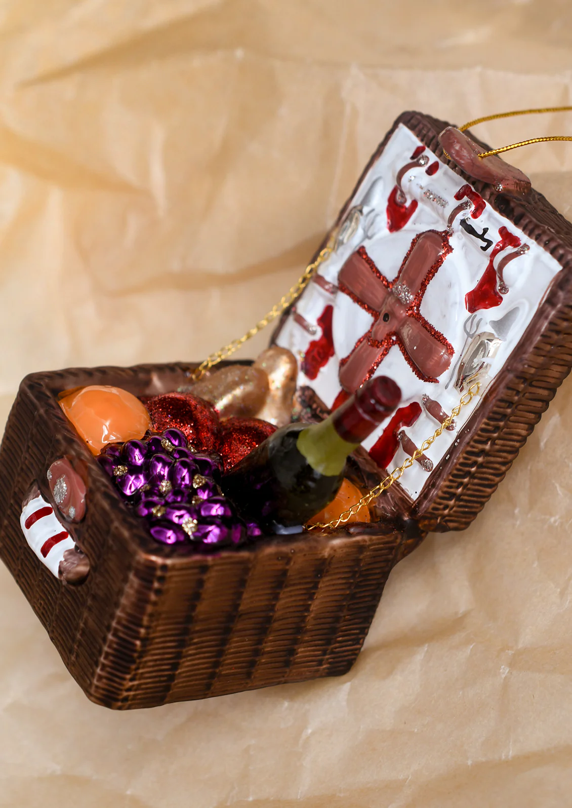 Picnic Basket Ornament