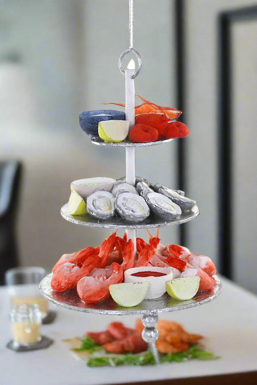 Seafood Tower Ornament
