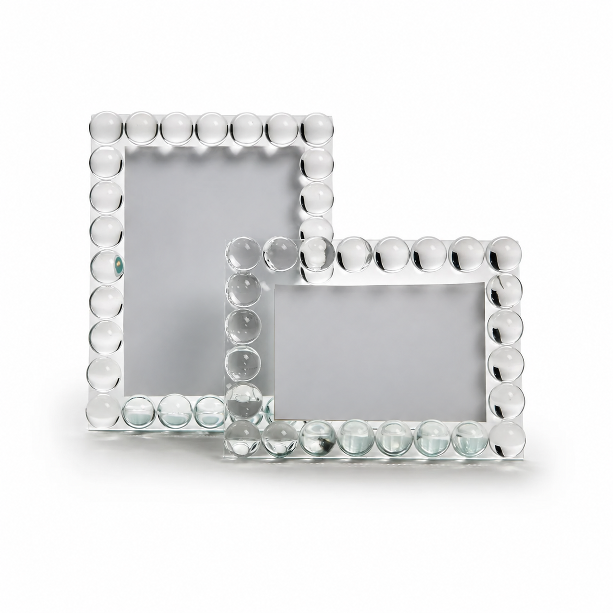 Bubbles Crystal Glass Frame - 4 x 6