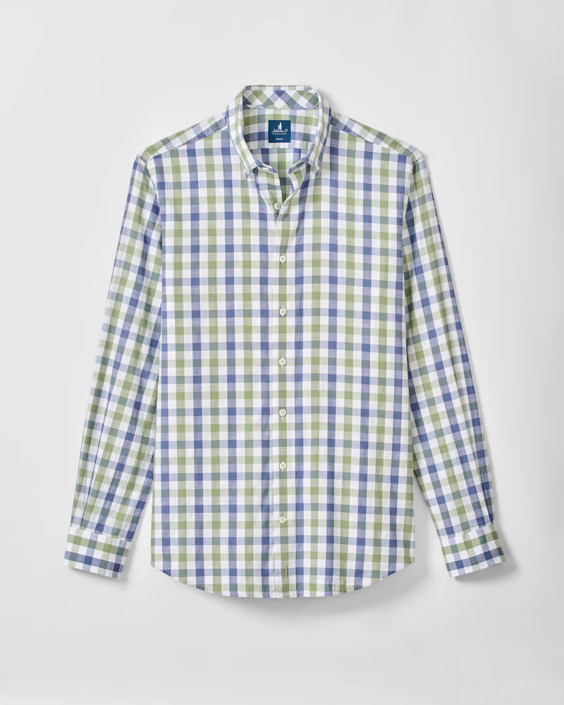 Candlar Check Cotton Button Down Shirt