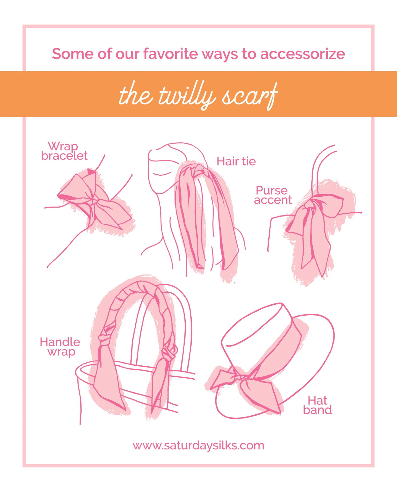 Tennessee Skinny Scarf