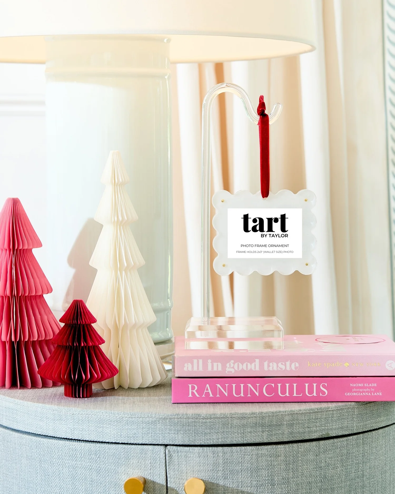 Frame Ornament - Pearl White