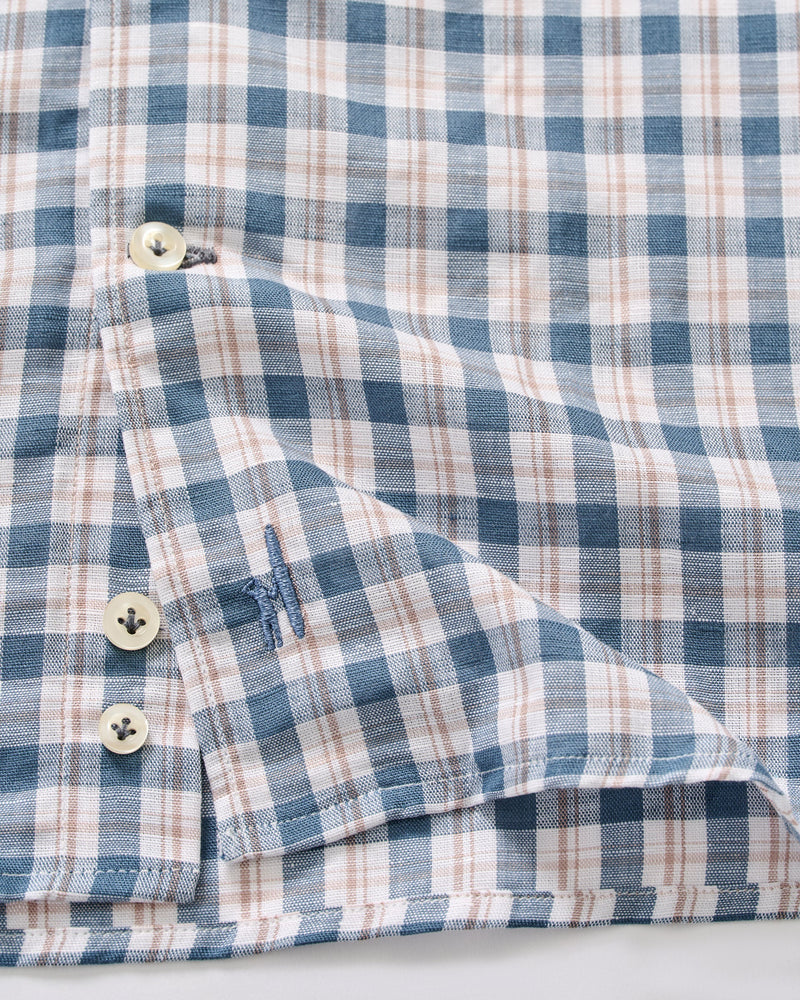Tad Top Shelf Linen Button Down Shirt