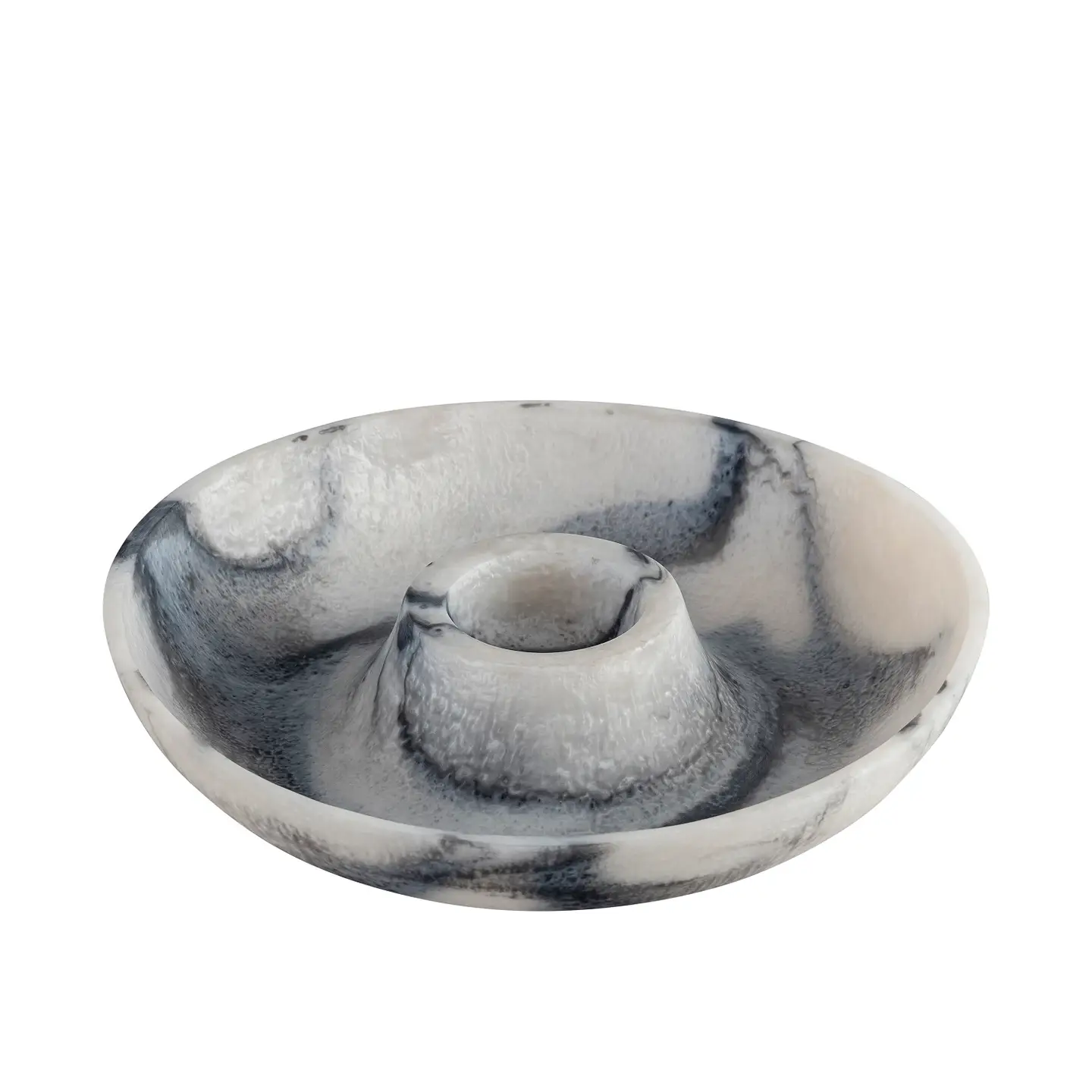 Grey Resin Chip and Dip