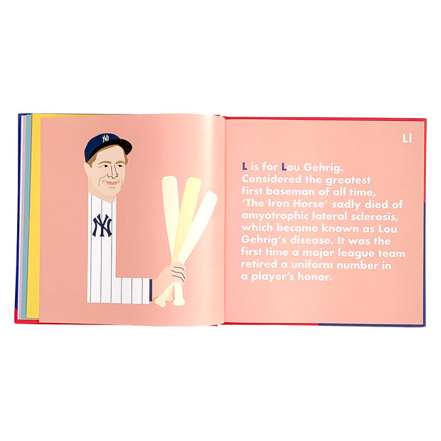 Baseball Legends Alphabet Book