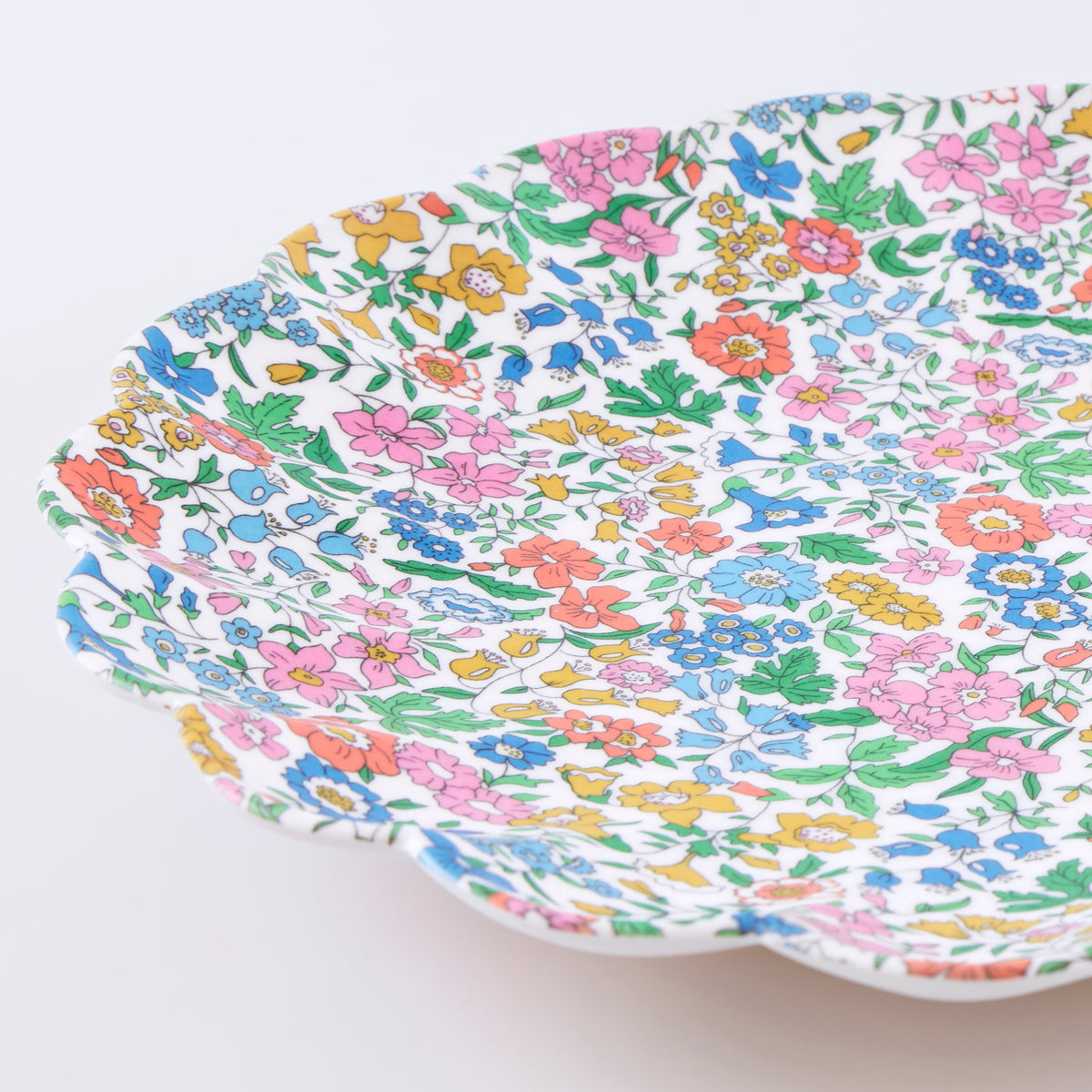 Meri Meri x Liberty Garden Party Reusable Large Plates