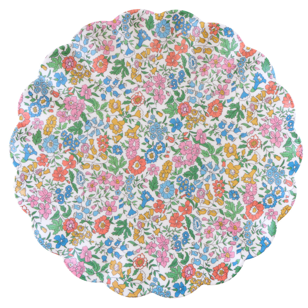 Meri Meri x Liberty Garden Party Reusable Large Plates