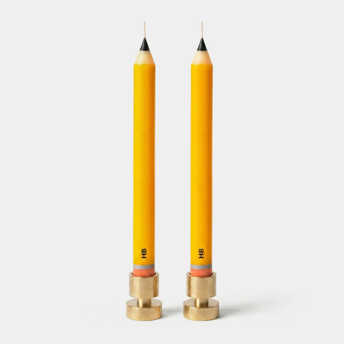 Proper Wax Pencil Candle - HB Yellow