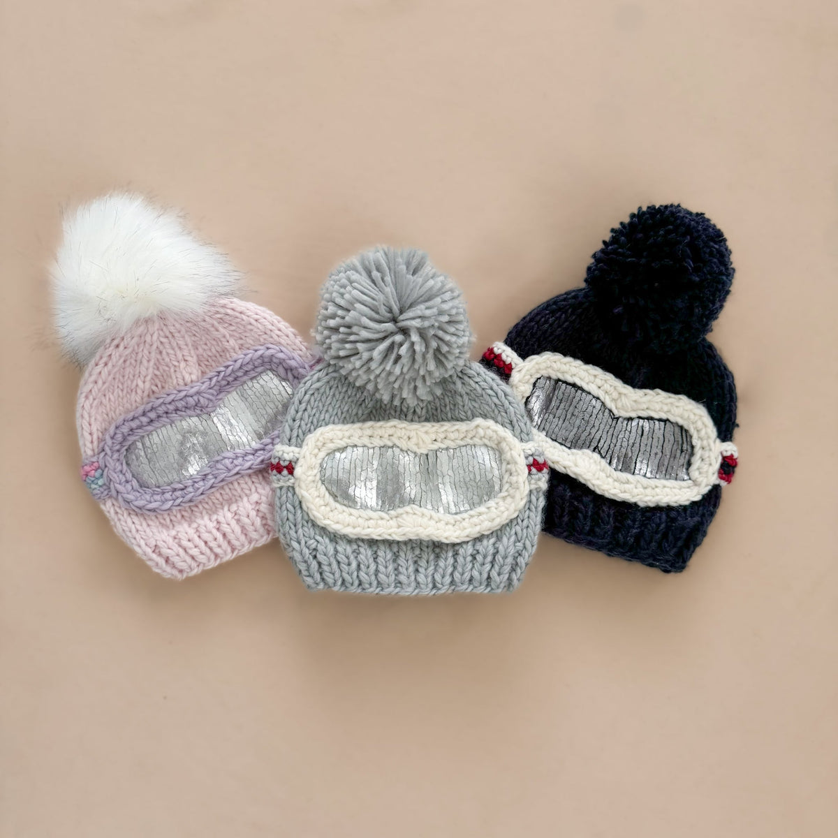 Ski Goggles Hat - Bowie Grey