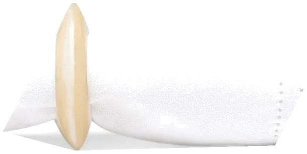 Tansy Ivory Swirled Napkin Rings, Set of 4