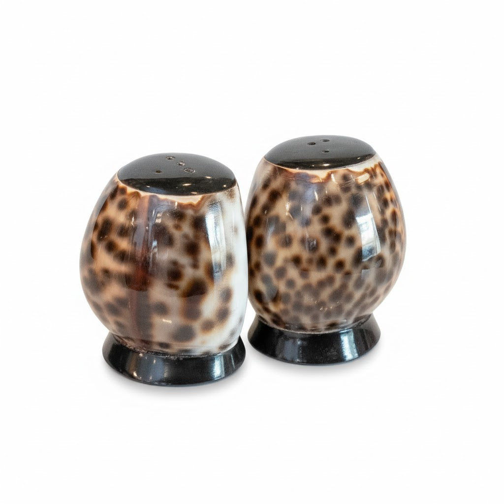 Cowrie Shell Salt & Pepper