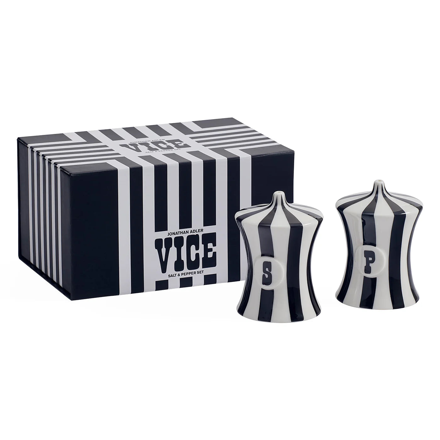 Vice Salt and Pepper Shakers