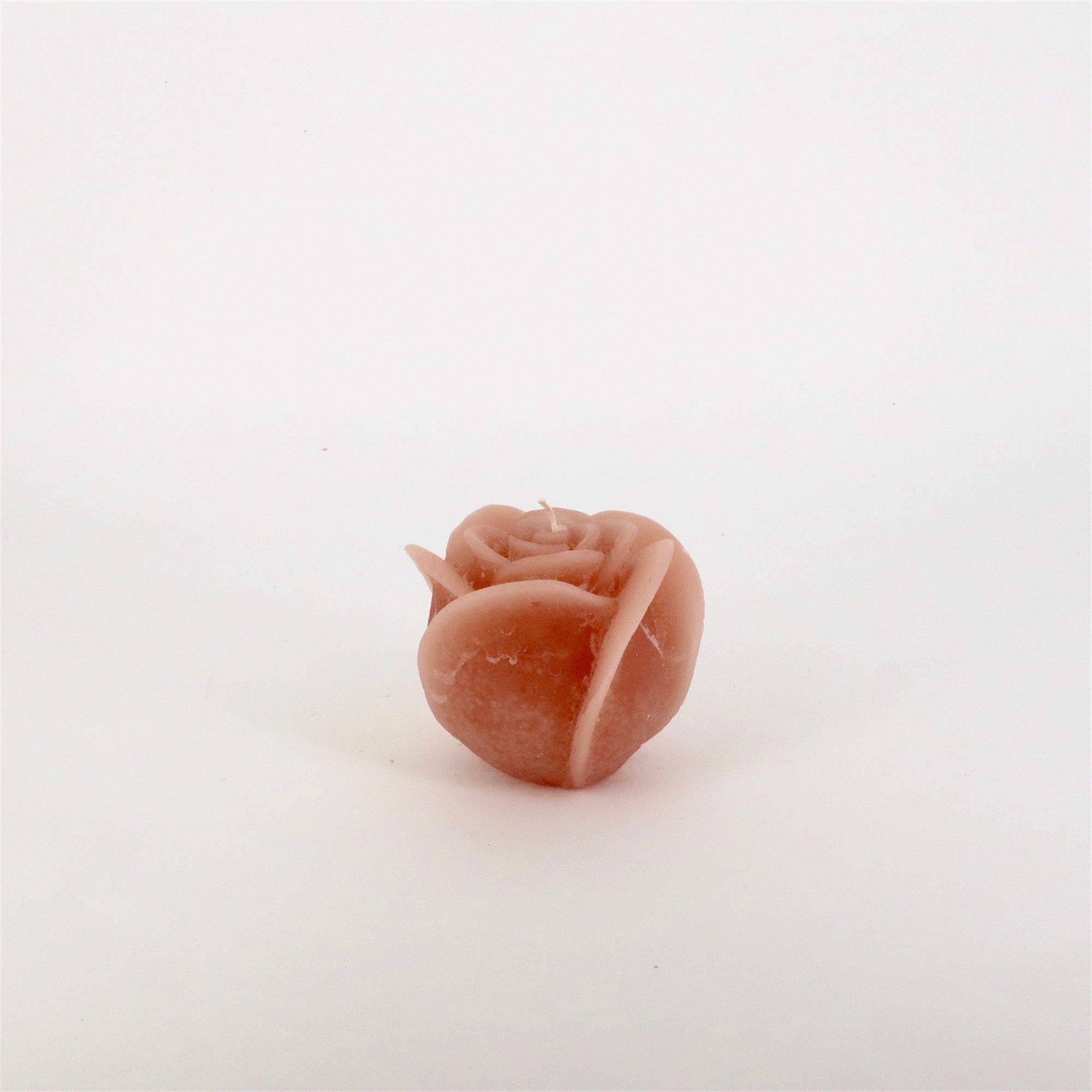 1-Wick Rose Candle in Brique